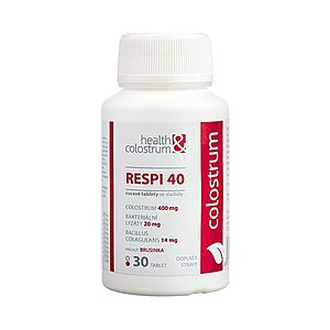 Health&colostrum RESPI 40 bakteriální lyzáty 30 tablet obraz