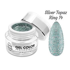 NANI UV/LED gel Glamour Twinkle 5 ml - Silver Topaz Ring obraz