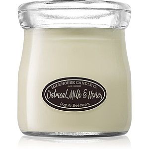 Milkhouse Candle Co. Creamery Oatmeal, Milk & Honey vonná svíčka Cream Jar 142 g obraz