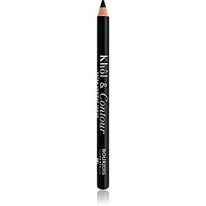 Bourjois Khôl & Contour Extra Longue Tenue dlouhotrvající tužka na oči s ořezávátkem odstín 001 Noir-issime 1, 2 g obraz