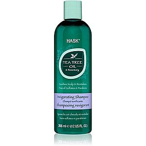 HASK Tea Tree Oil & Rosemary osvěžující šampon pro suchou a svědící pokožku hlavy 355 ml obraz
