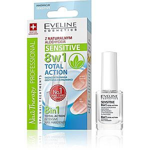 Eveline SPA Sensitiv Nail Total 8v1 12 ml obraz