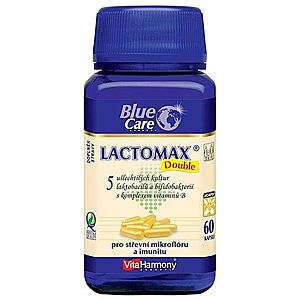 VitaHarmony Lactomax® Double laktobacily 4 mld.+ komplex vit. B 60 kapslí obraz