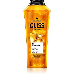 Schwarzkopf Gliss Oil Nutritive vyživující šampon s olejem 400 ml obraz