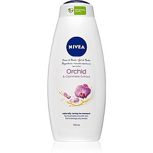 Nivea Orchid & Cashmere Extract krémový sprchový gel maxi 750 ml obraz