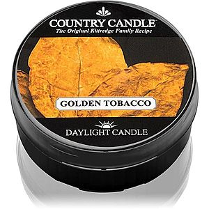 Country Candle Golden Tobacco čajová svíčka 42 g obraz