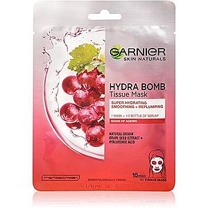 Garnier Skin Naturals Hydra Bomb vyhlazující plátýnková maska 28 g obraz