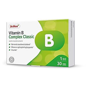 Dr. Max Vitamin B Complex Classic 30 tablet obraz