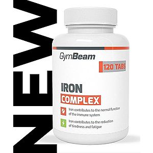Iron Complex - GymBeam 120 tbl. obraz