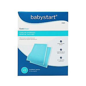 Babystart FertilMate chladící náplasti na varlata pro lepší kvalitu spermií 8 ks obraz