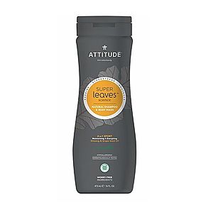 ATTITUDE Super leaves Přírodní pánský šampon na normální vlasy & tělové mýdlo 2v1 473 ml obraz