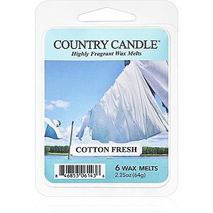 Country Candle Cotton Fresh vosk do aromalampy 64 g obraz