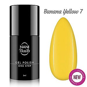 NANI gel lak One Step 5 ml - Banana Yellow obraz