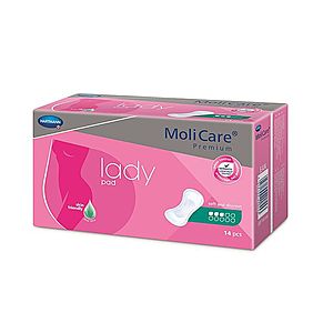 MoliCare Lady 3 kapky inkontinenční vložky 14 ks obraz