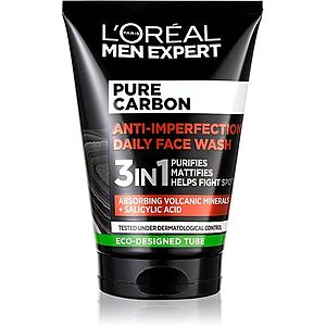 L’Oréal Paris Men Expert Pure Carbon čisticí gel 3 v 1 proti nedokonalostem pleti 100 obraz