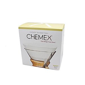 Chemex papírové filtry čtvercové - 6 šálků (100 ks) obraz
