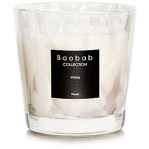 Baobab Collection Pearls White vonná svíčka 8 cm obraz