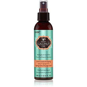 HASK Monoi Coconut Oil bezoplachový sprej pro lesk a hebkost vlasů 175 ml obraz