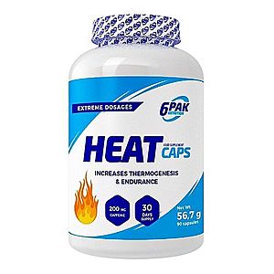 Heat Caps - 6PAK Nutrition 90 kaps. obraz