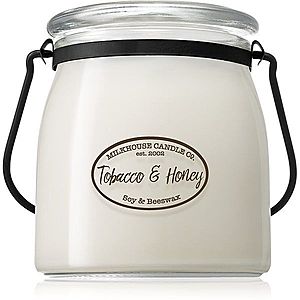 Milkhouse Candle Co. Creamery Tobacco & Honey vonná svíčka Butter Jar 454 g obraz