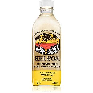 Hei Poa Pure Tahiti Monoï Oil Vanilla multifunkční olej na tělo a vlasy 100 ml obraz