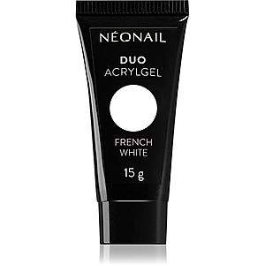 NeoNail Duo Acrylgel French White gel pro modeláž nehtů 15 g obraz