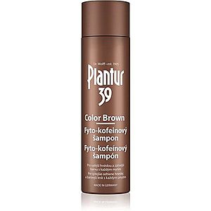 Plantur 39 Color Brown kofeinový šampon pro hnědé odstíny vlasů 250 ml obraz