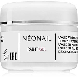NeoNail Paint Gel White Rose gel pro modeláž nehtů 5 ml obraz