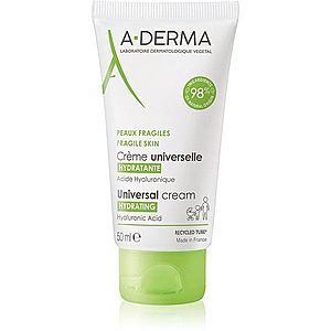 A-Derma Universal Cream univerzální krém s kyselinou hyaluronovou 50 ml obraz