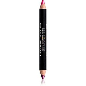 NYX Professional Makeup Lip Liner Duo Pride Line Loud rtěnka + tužka na rty s matným efektem odstín 04 - Its a Lewk obraz