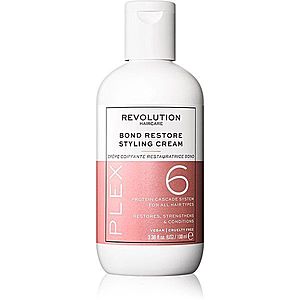 Revolution Haircare Plex No.6 Bond Restore Styling Cream bezoplachová regenerační péče pro poškozené vlasy 100 ml obraz