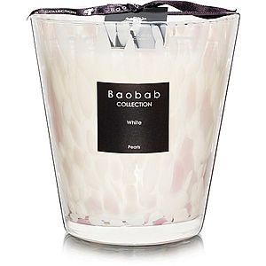 Baobab Collection Pearls White vonná svíčka 16 cm obraz