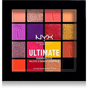 NYX Professional Makeup Ultimate Shadow Palette paletka očních stínů odstín 13 - Festival 16 x 0.83 g obraz