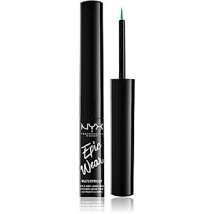 NYX Professional Makeup Epic Wear Metallic Liquid Liner dlouhotrvající gelové oční linky odstín 06 - Teal Metal 3, 5 ml obraz