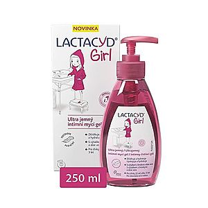 Lactacyd Girl Ultra jemný intimní mycí gel 200 ml obraz