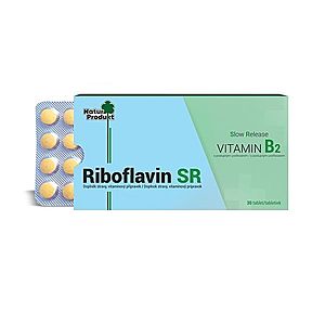 Vitamin B2 (riboflavin) obraz