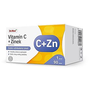 Dr. Max Vitamin C + Zinek 90 tablet obraz