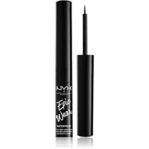 NYX Professional Makeup Epic Wear Metallic Liquid Liner dlouhotrvající gelové oční linky odstín 01 - Black Metal 3, 5 ml obraz