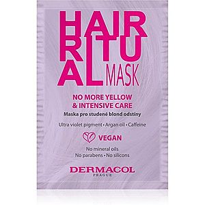 Dermacol Hair Ritual maska pro studené odstíny blond 15 ml obraz