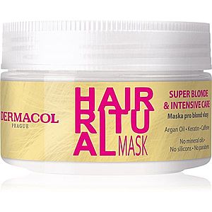 Dermacol Hair Ritual maska pro blond vlasy 200 ml obraz