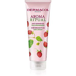 Dermacol Aroma Ritual Wild Strawberries svěží sprchový gel 250 ml obraz