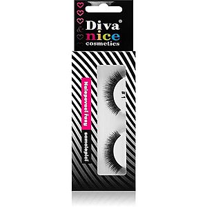 Diva & Nice Cosmetics Accessories nalepovací řasy z přírodních vlasů No. 1 1 ks obraz