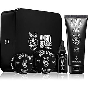 Angry Beards Saloon Set sada na vousy pro muže ks obraz