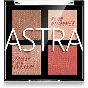 Astra Make-up Romance Palette konturovací paletka na obličej odstín 02 Pink Romance 8 g obraz