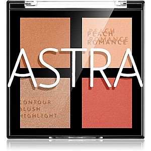 Astra Make-up Romance Palette konturovací paletka na obličej odstín 01 Peach Romance 8 g obraz