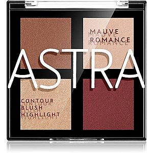 Astra Make-up Romance Palette konturovací paletka na obličej odstín 03 Mauve Romance 8 g obraz