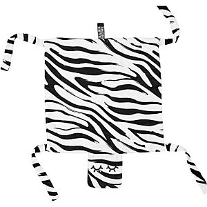 KLRK Home Wild B&W Zebra mazlicí dečka Gustav 80x46 cm 1 ks obraz