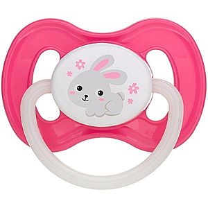 Canpol babies Bunny & Company 6-18m dudlík Pink 1 ks obraz
