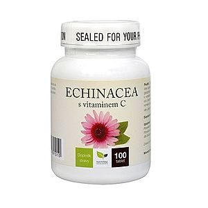 Natural Medicaments Echinacea s vitamínem C 100 tablet obraz