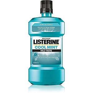 Listerine Cool Mint Mild Taste ústní voda bez alkoholu příchuť Cool Mint 500 ml obraz